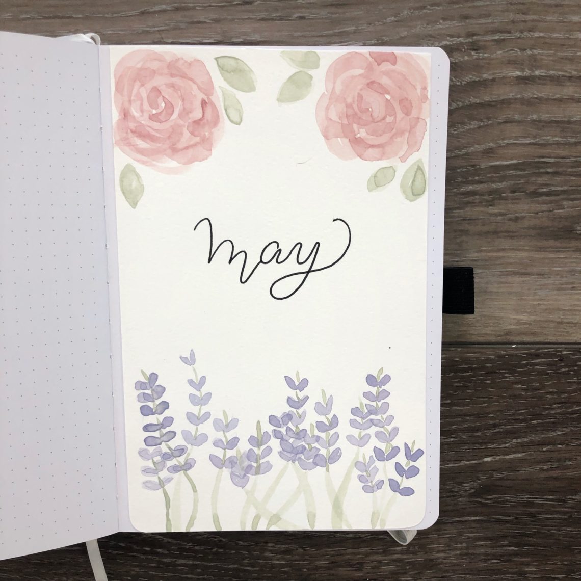 May Bullet Journal Set-Up - Rae's Daily Page