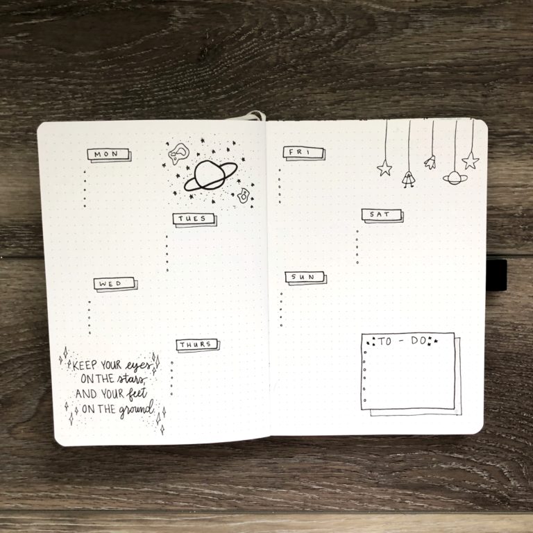 July 2019 Bullet Journal - Rae's Daily Page