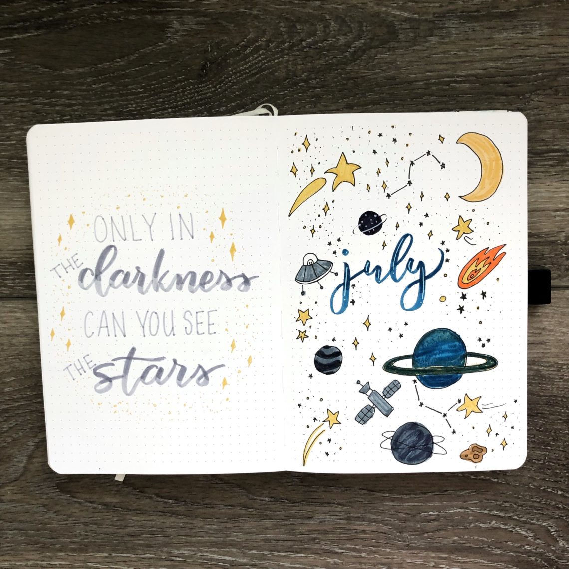 July 2019 Bullet Journal - Rae's Daily Page