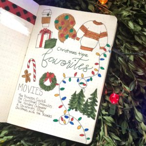 Christmas Bullet Journal Inspiration | December Bullet Journal Ideas ...