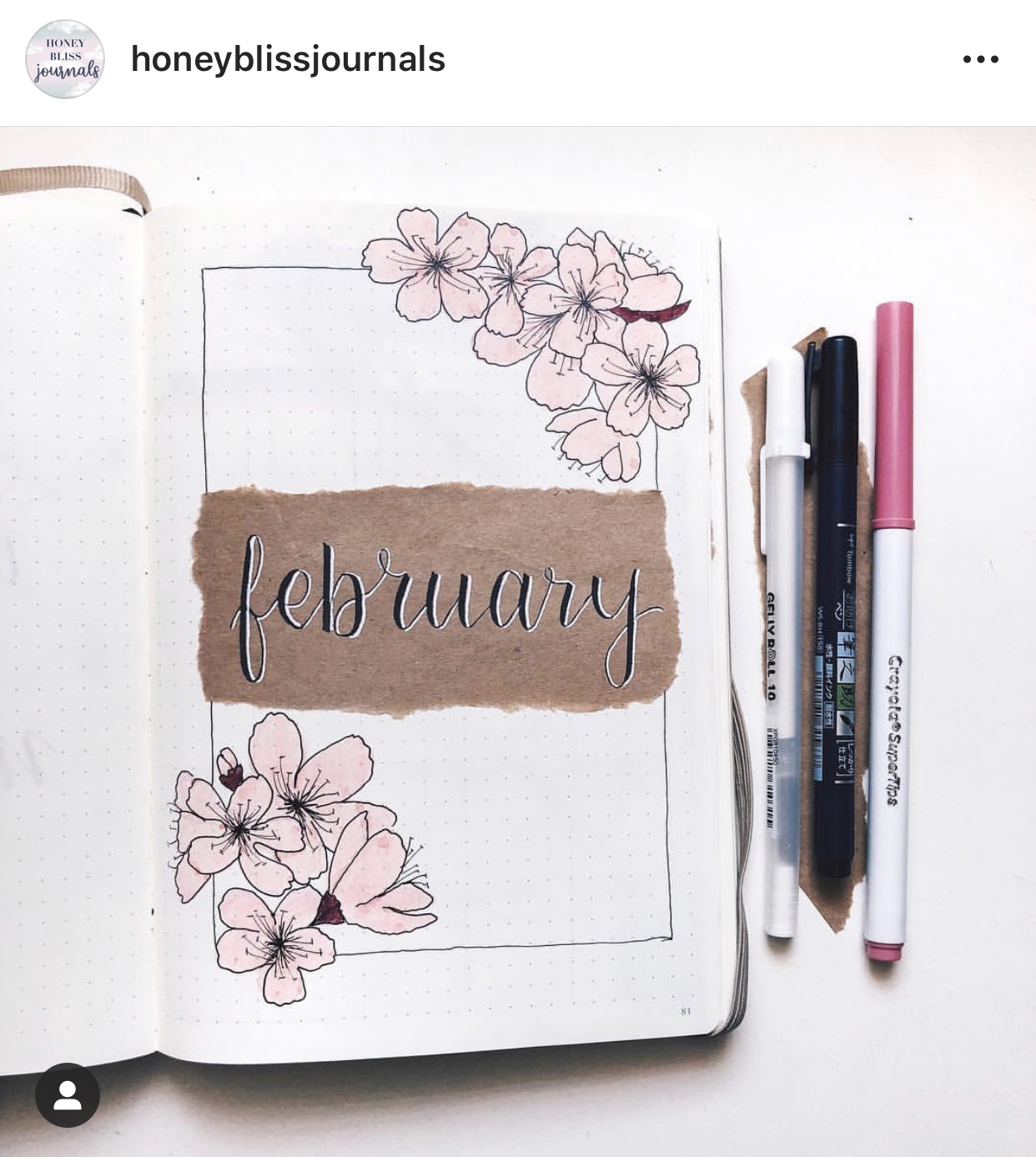 February Bullet Journal Inspiration - Rae's Daily Page