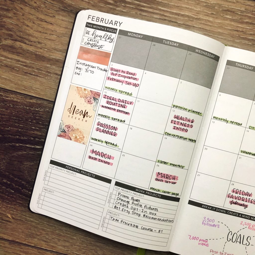 Passion Planner Review | Passion Planner for Bloggers - Rae's Daily Page