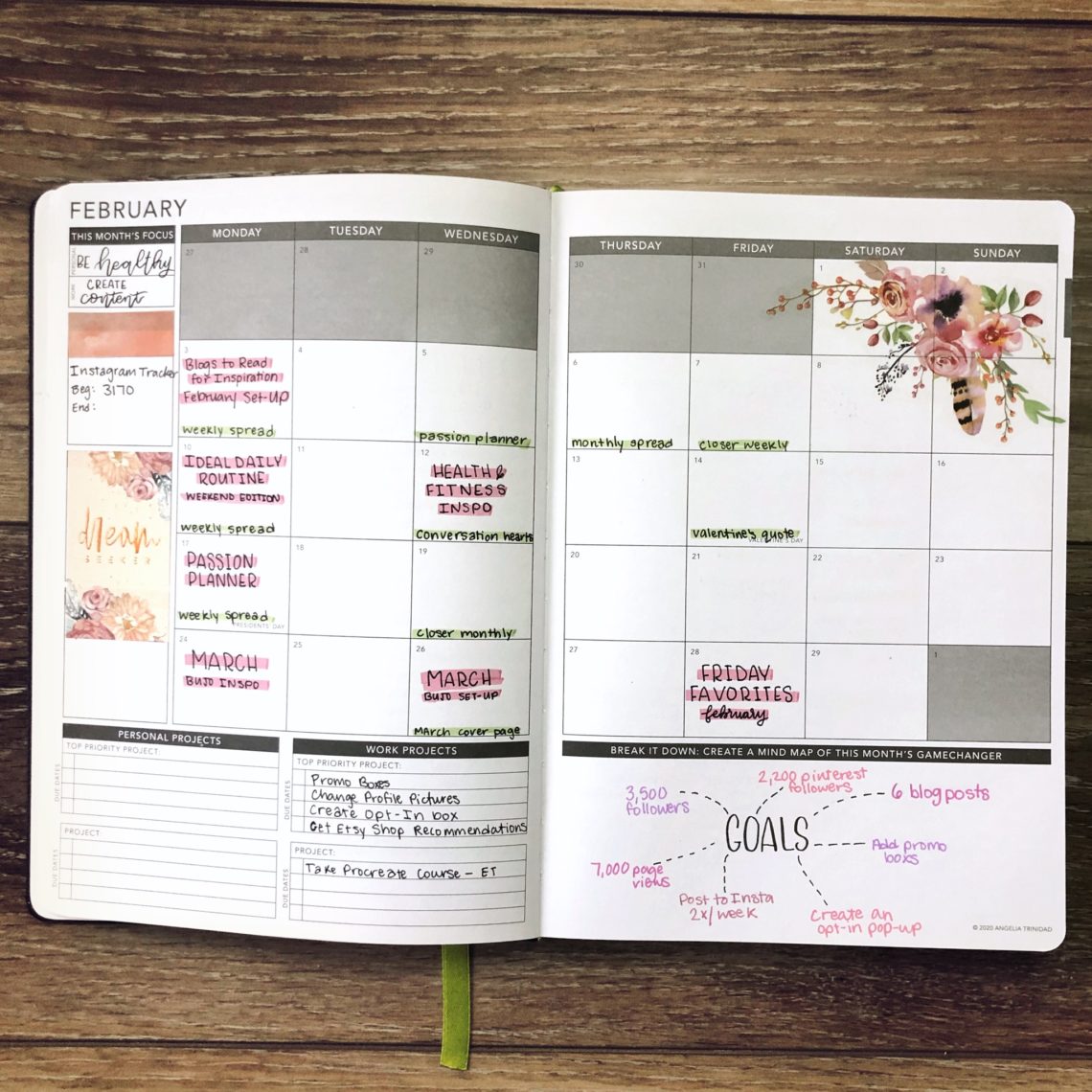 Passion Planner Review Passion Planner for Bloggers Rae's Daily Page