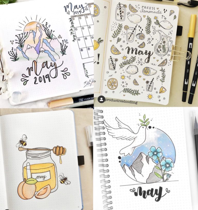 May Bullet Journal Inspiration - Rae's Daily Page