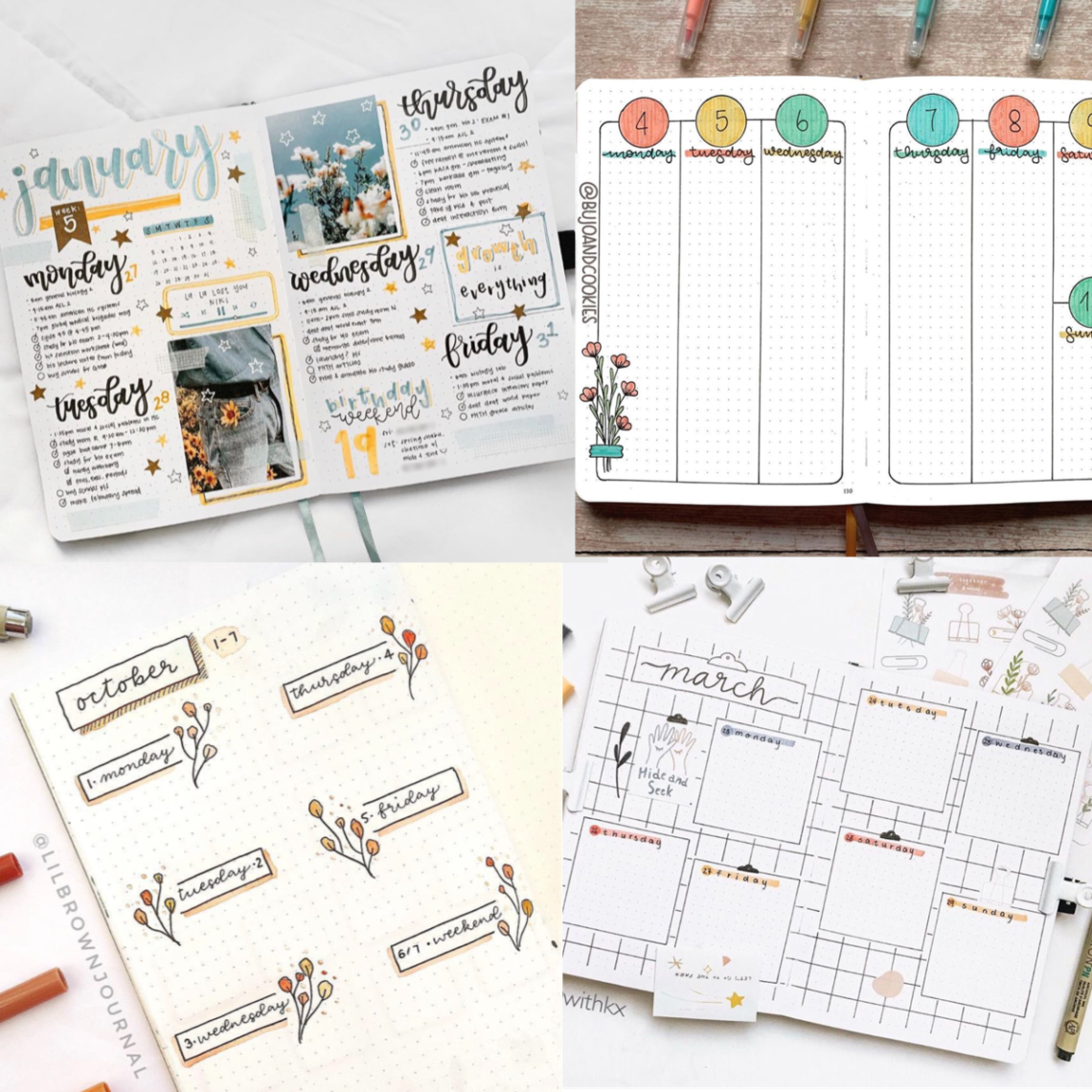 Bullet Journal Weekly Spread Ideas Rae s Daily Page