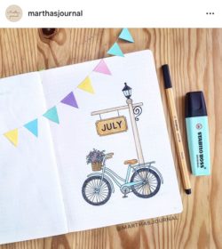 July Bullet Journal Inspiration - Rae's Daily Page