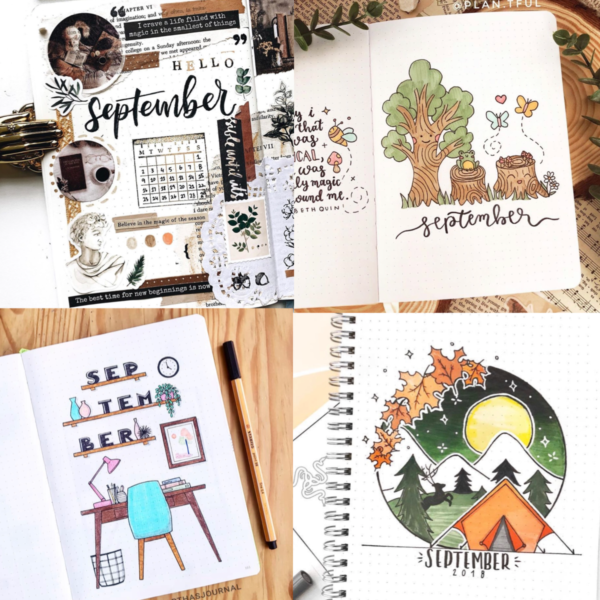 September Bullet Journal Inspiration - Rae's Daily Page