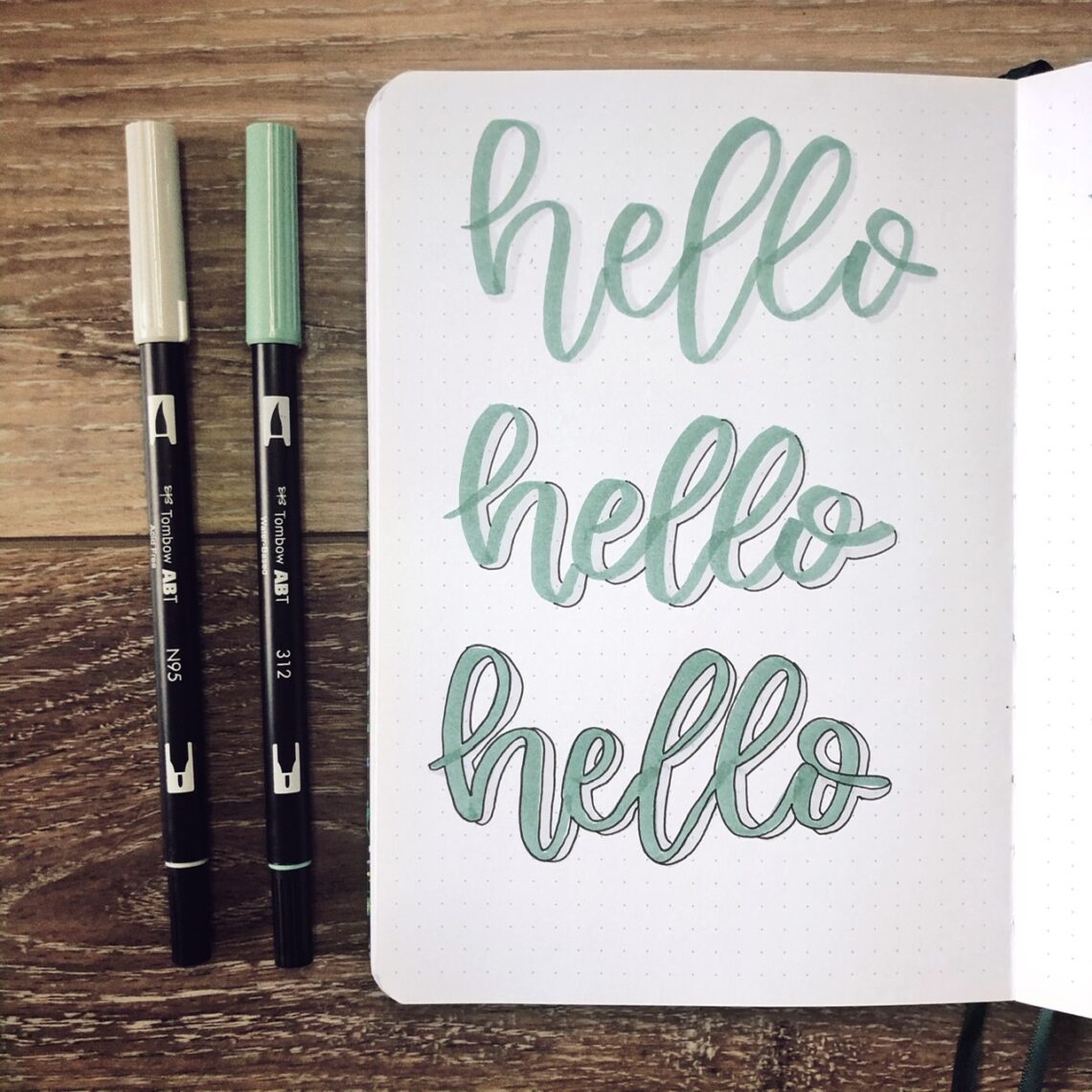 How to Add Shadows to Lettering - Rae's Daily Page