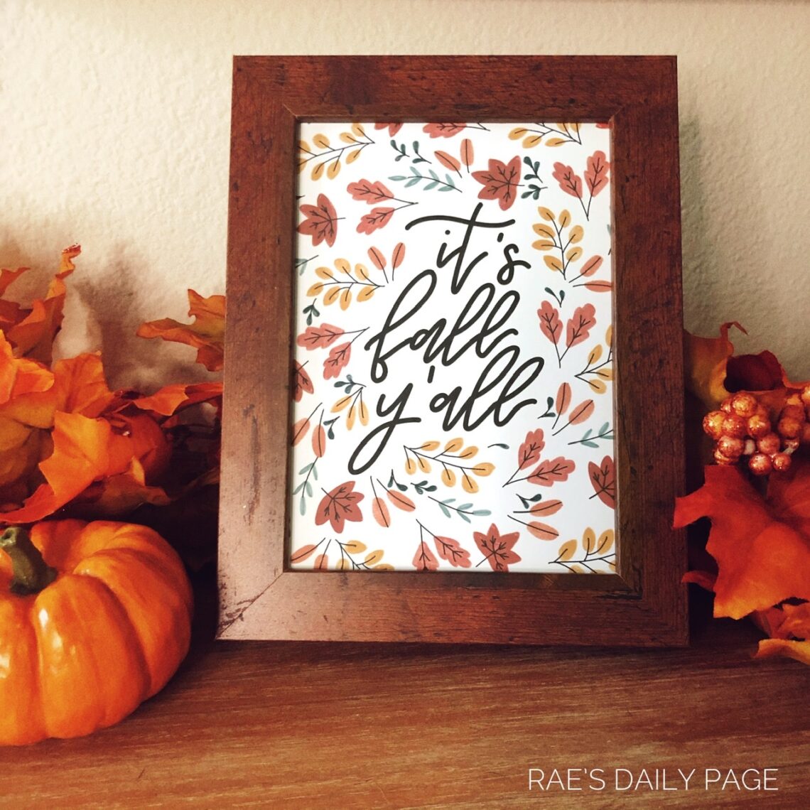 Fall Wall Art Prints - Rae's Daily Page
