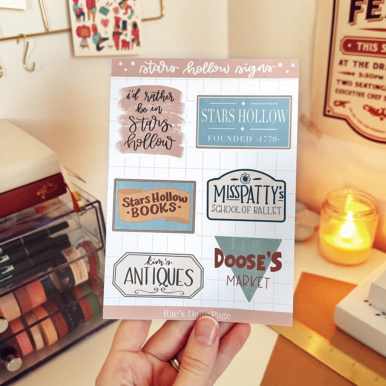 Mean Girls Doodles Stickers and Decal Sheets | LookHUMAN