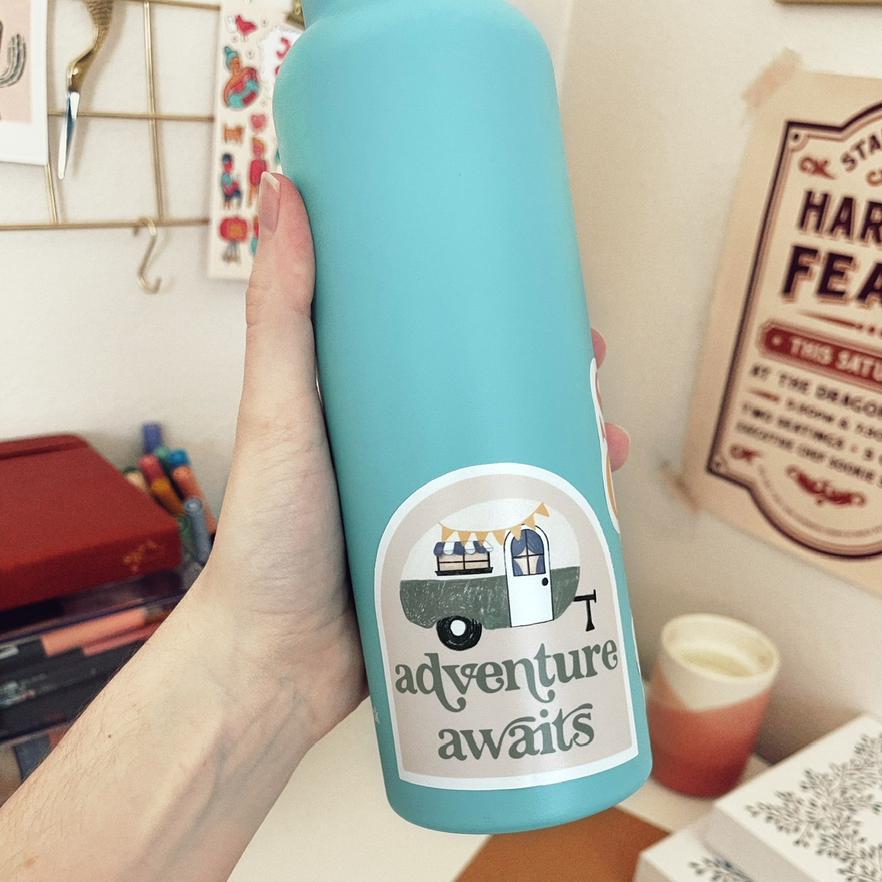 Adventure Awaits Water Bottle
